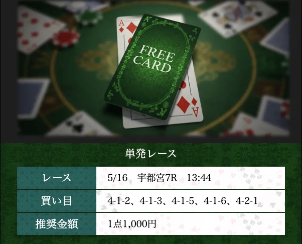 買い目